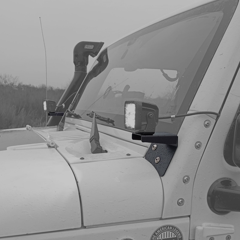 Jeep Wrangler JK/JKU LED Licht Halter