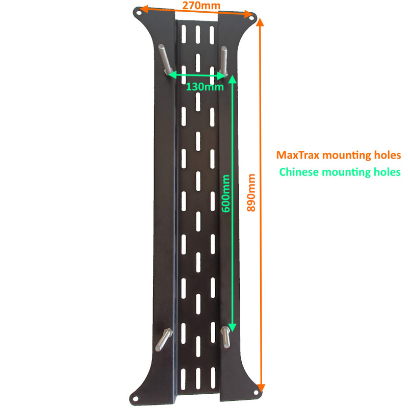 MaxTrax Sandblech Halterung