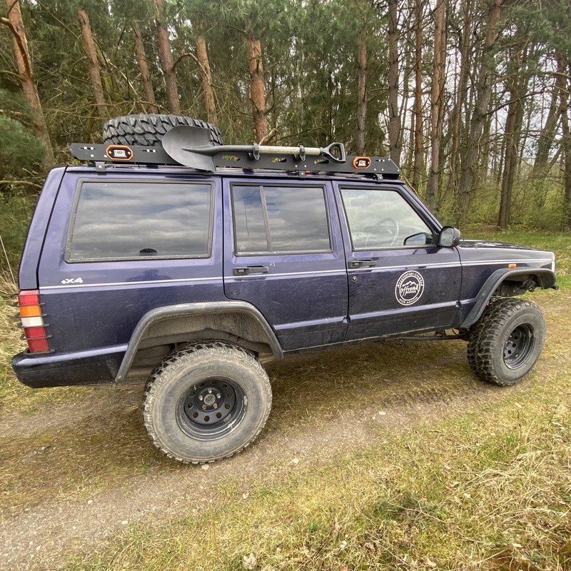 Spaten- / Schaufelhalterung