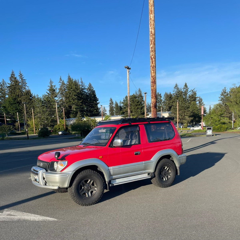 Toyota Land Cruiser Prado 90 / 95 Aluminium Low Profile Dachträger