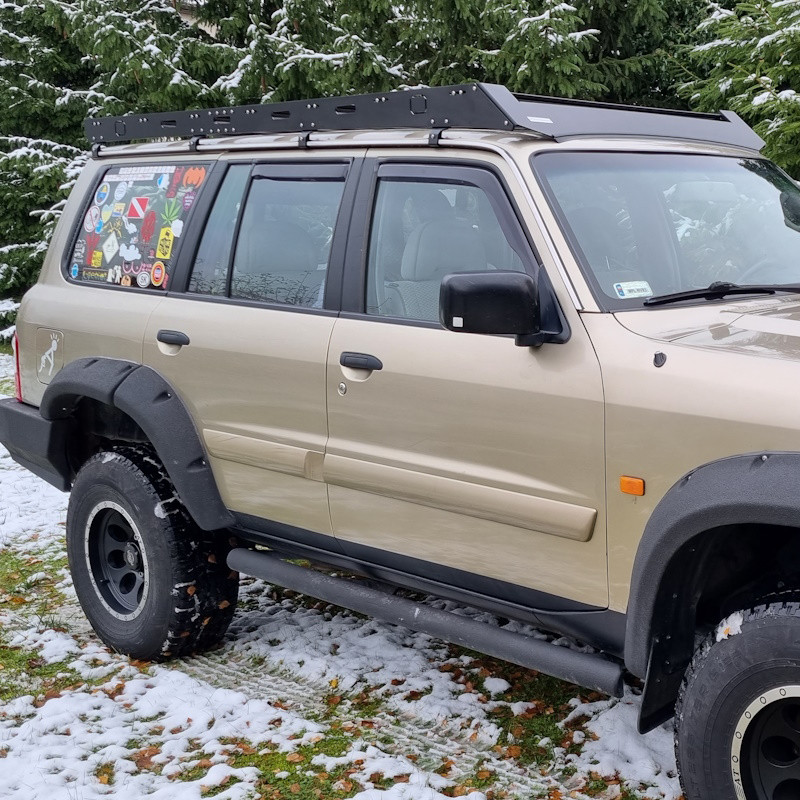 Nissan Patrol GU/GR Y61 Aluminium Low Profile Dachträger