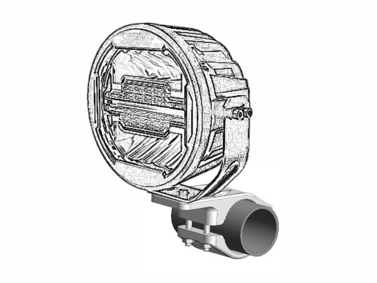 FITRUB QL 60-65 mm Montageklemme Halter für Rohre